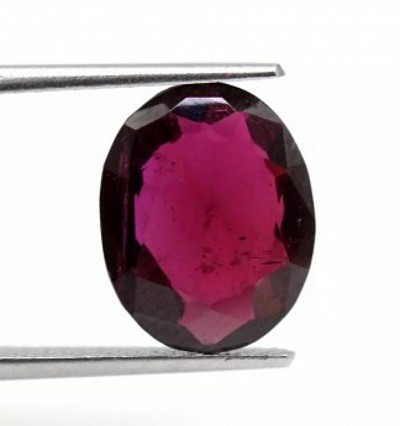 • Loose Gemstone Africa Unheated 4.90 Ct Natural Garnet Rhodolite Oval Cut