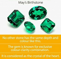 • May's Birth stone.