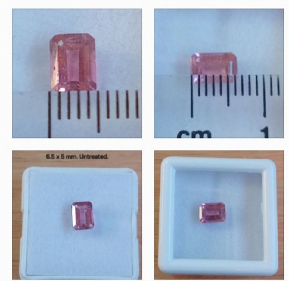 • Tourmaline measurements.