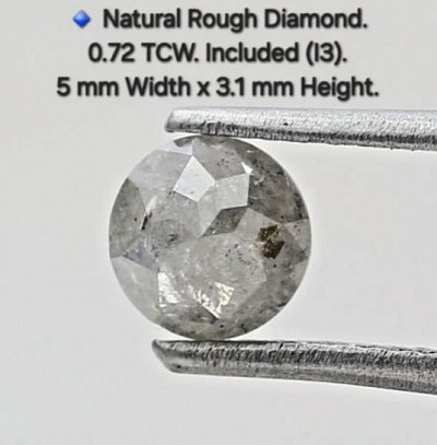 • 0.72ct Diamond.